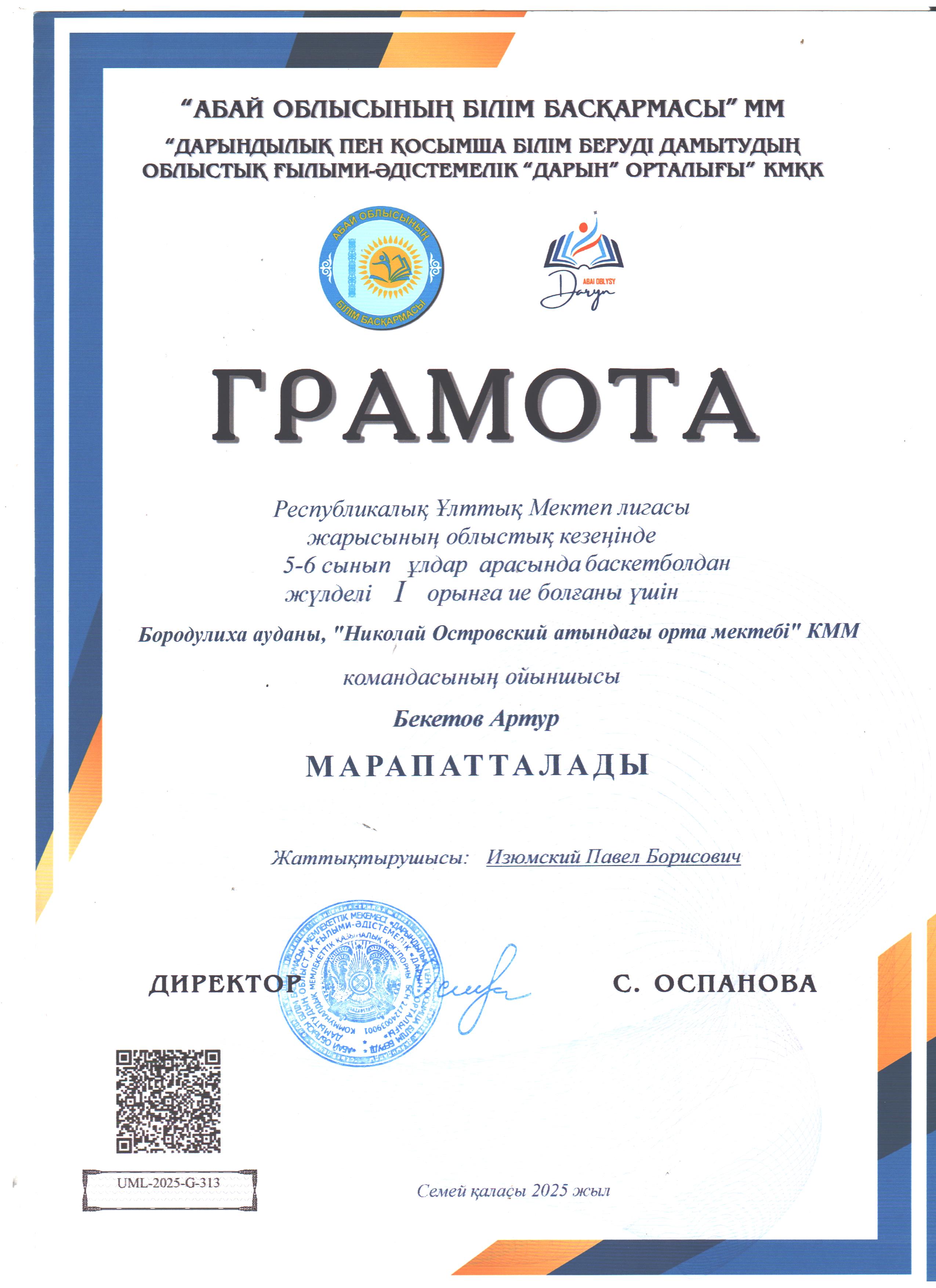 Областные достижения 2024-2025 учебный год